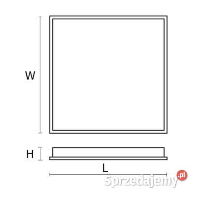 Oprawa PISA LED 38W 4000K OPAL 595x595 Dąbrowa Górnicza