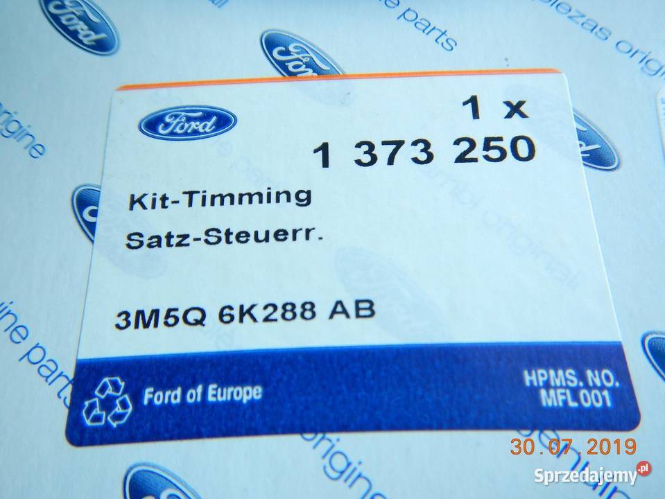 PASEK ROZRZĄDU FORD FIESTA MK5 MK6 16 TDCI ASO