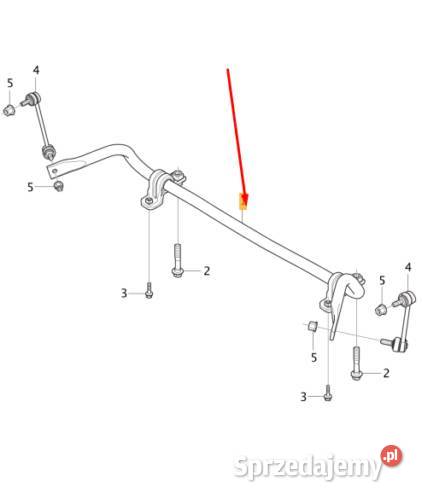 VOLVO V90 CC przedni drazek stabilizator przod Bielany Wrocławskie sprzedam