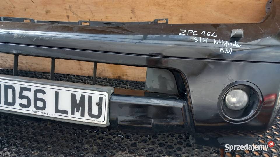 NISSAN NAVARA PATHFINDER R51 ZDERZAK HALOGEN Zbierkowo