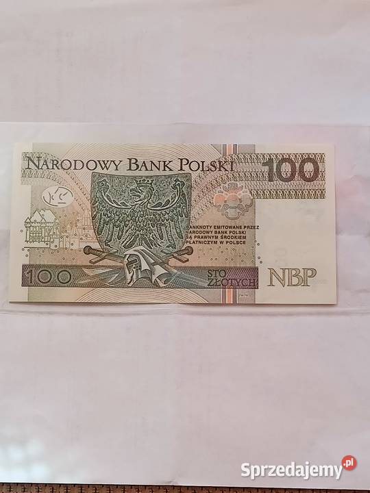 Banknot 100 Radar HT 0400040 2018r Kolekcje Siedlce