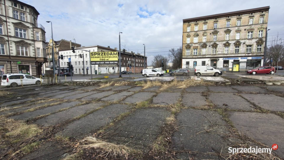 DZIAŁKA BUDOWLANA 1180 m2 Chorzów 3 Maja