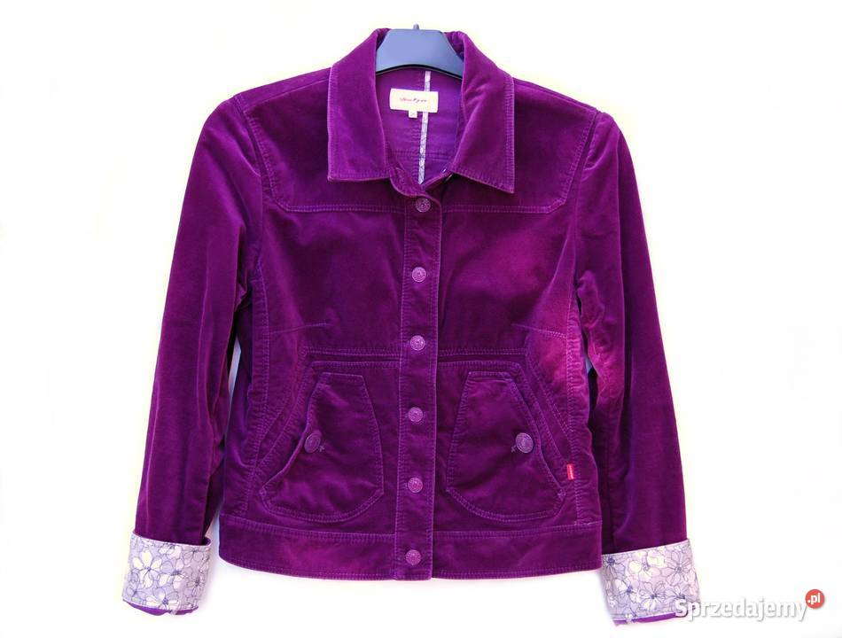Wiosenna kurtka damska Jackpot 36 S fioletowy Wiosenna/Jesienna  sprzedam
