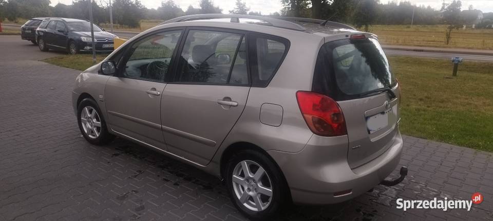 Toyota Corolla Verso 16 lpg 2003r kupiony w Polsce mazowieckie
