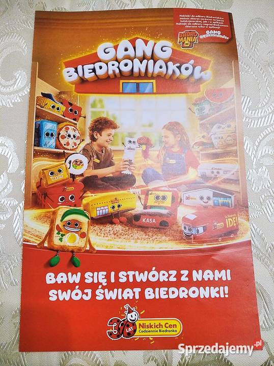 Biedronka Gang Biedroniaków Produkciaki Fajniaki mazowieckie Warszawa