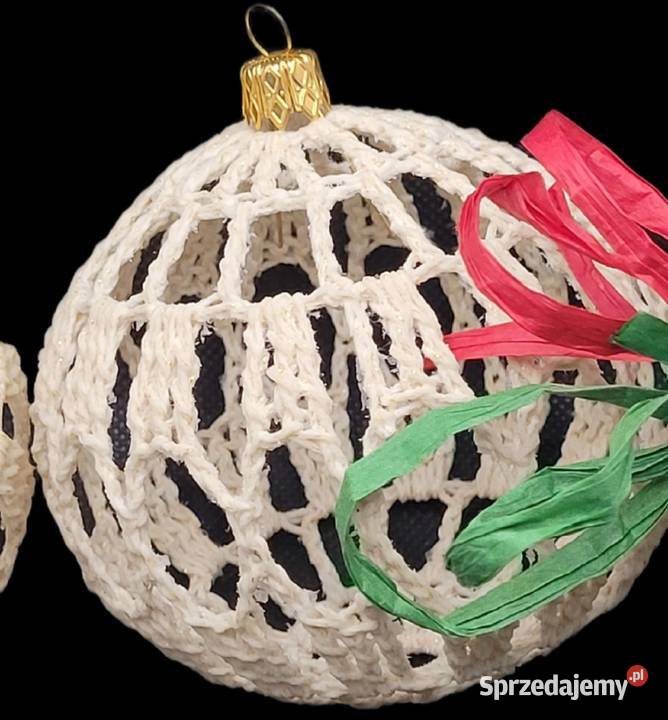 Bombki choinkowe ręcznie wykonane Krzywaczka