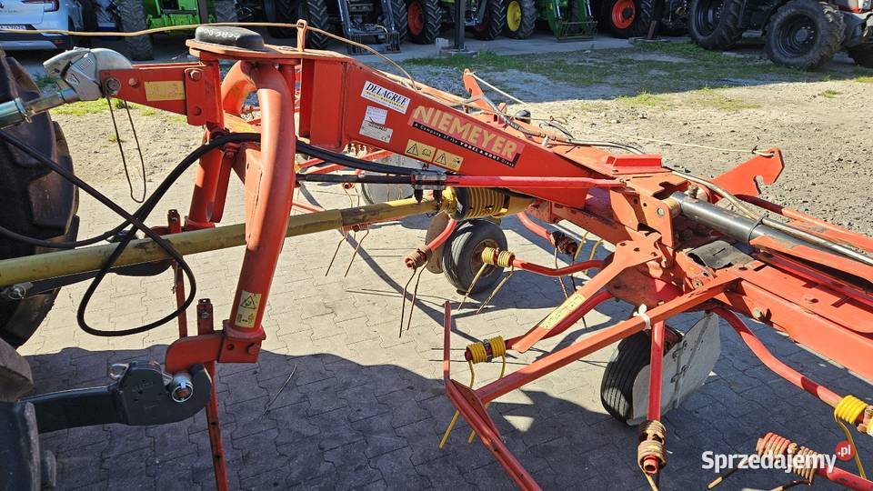 Niemeyer HR785 DH kuhn Amazone Claas Zgrabiarki i przetrząsacze wielkopolskie