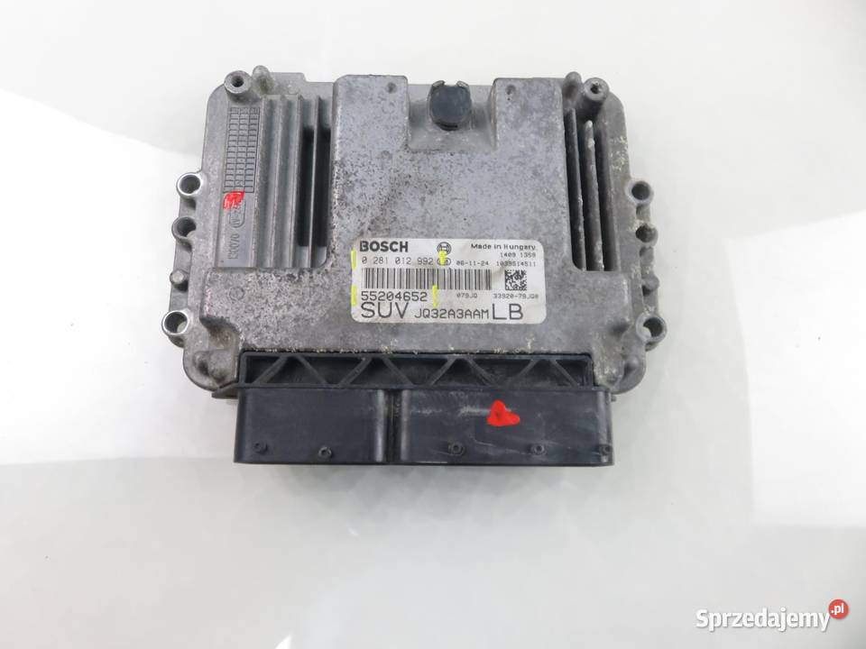 STEROWNIK SUZUKI SX4 19 DDiS 0281012992 55204652 osobowe małopolskie sprzedam