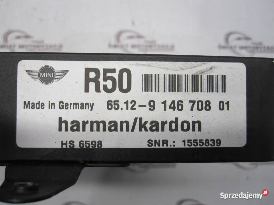 MINI COOPER I S 03r wzmacniacz radia HARMAN
