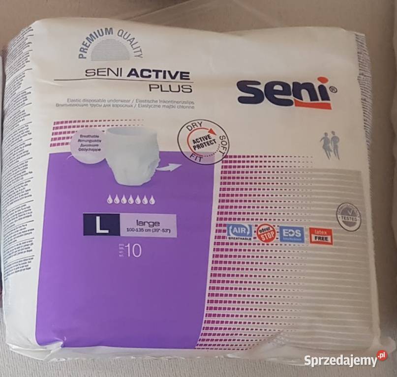 Seni Active Plus L 19 sztuk Zielona Góra