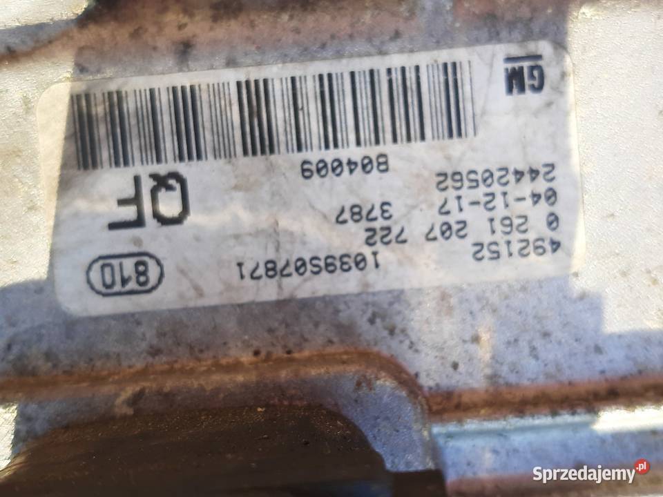 Opel Astra H 14 16V Z14XEP komputer zestaw do Ksawerów sprzedam