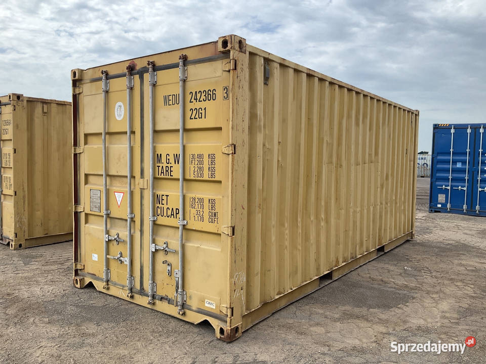 Kontener morski magazyn 20DV 6M Ruda Śląska