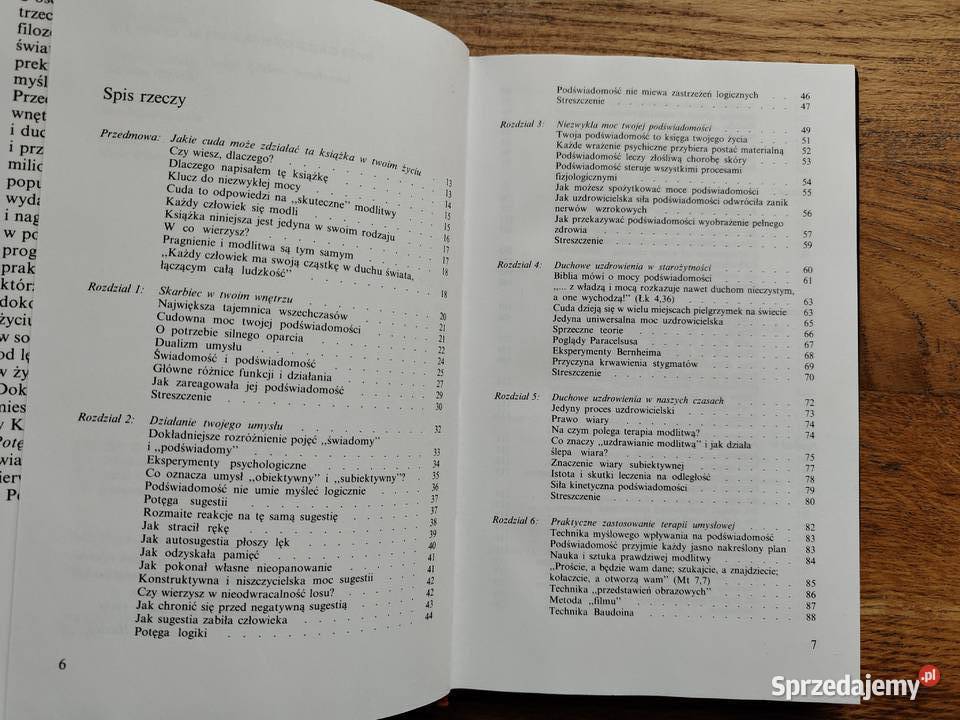 Potęga podświadomości Joseph Murphy Rok wydania 2000 Kraków