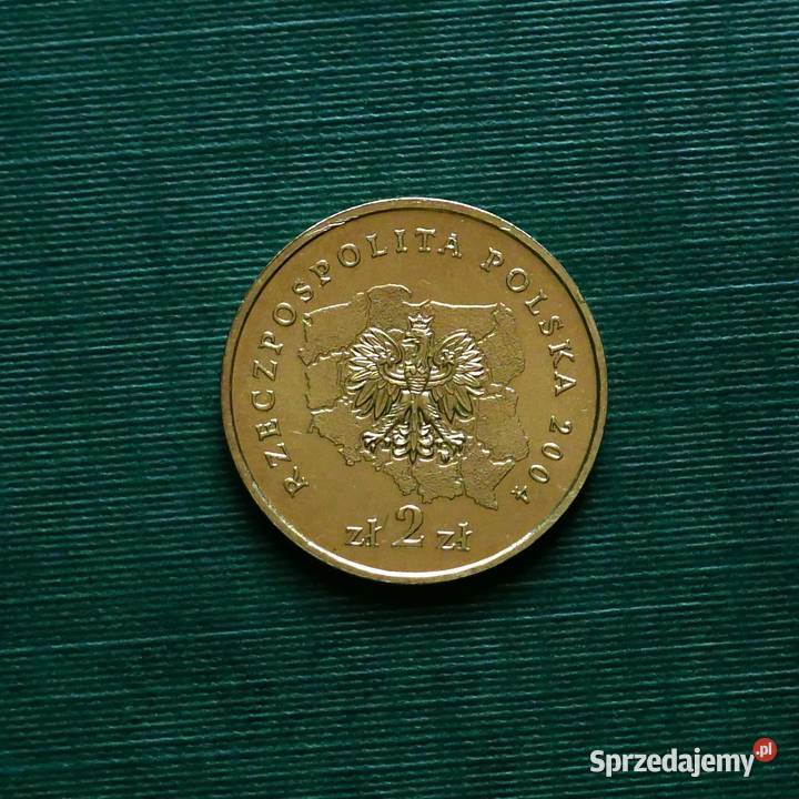 POLSKA 2 złote 2004r Województwo dolnośląskie śląskie Gliwice