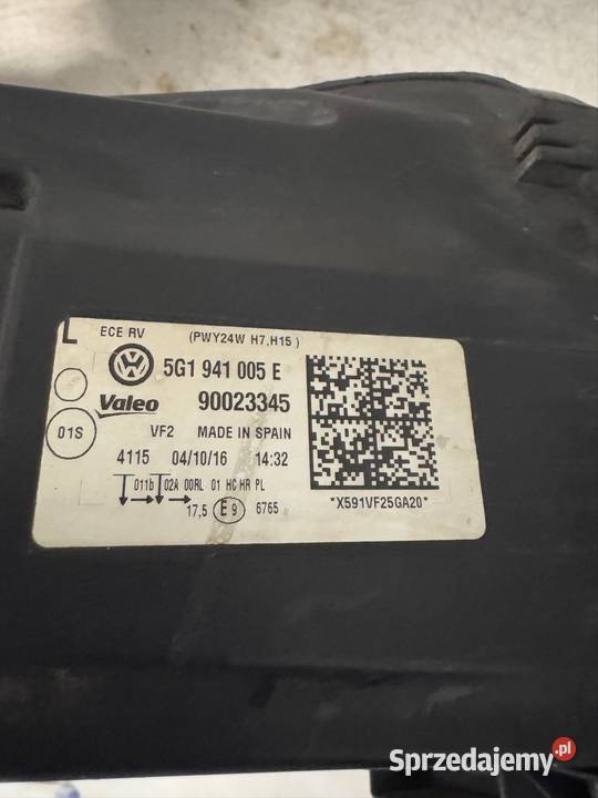 Lampa lewy przód VW Golf VII 1216 Jasienica