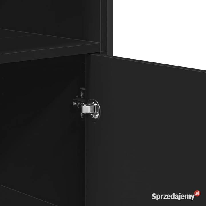 Wysoka szafka czarna 795x355x1375 WM3295307 Warszawa sprzedam