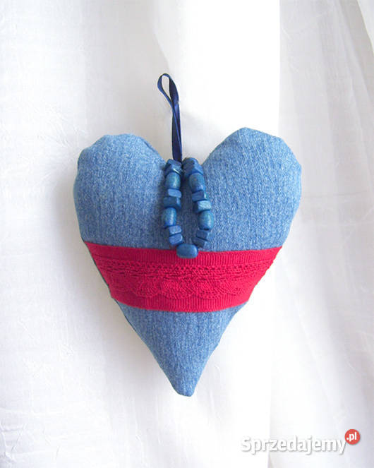 zawieszka serduszko serduszko dekoracja do domu odcienie błękitu Białystok