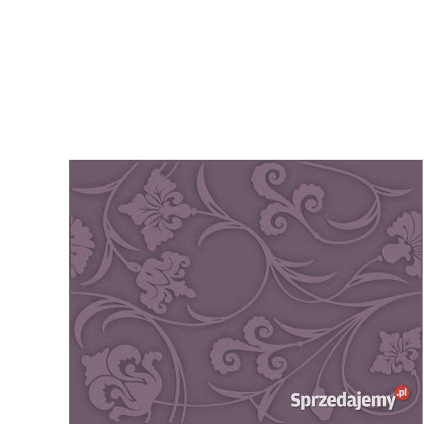 Dekor Legato viola Inserto 25 x 333 Kwadro