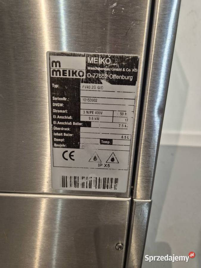 Zmywarka gastronomiczna z wyparzaniem i Zielona Góra
