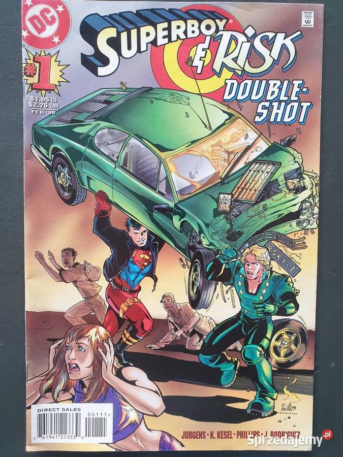 Superboy zestaw 9 komiksów DC USA Gdynia