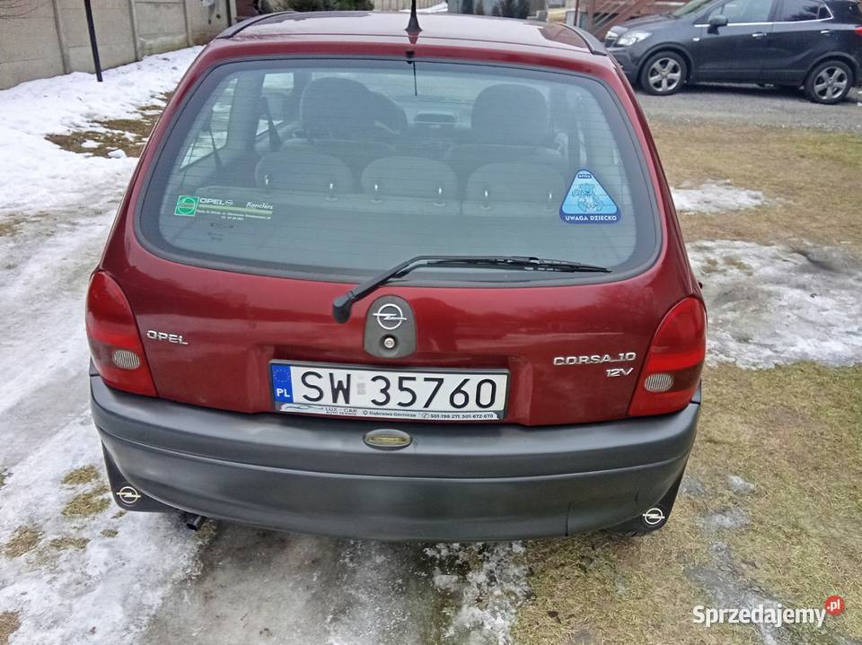 Sprzedam opla corsę 10 benzyna Rększowice