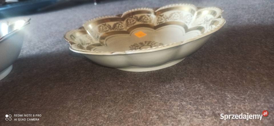 Patera Oscar Schlegelmilch Import Ze złoceniami Gdańsk