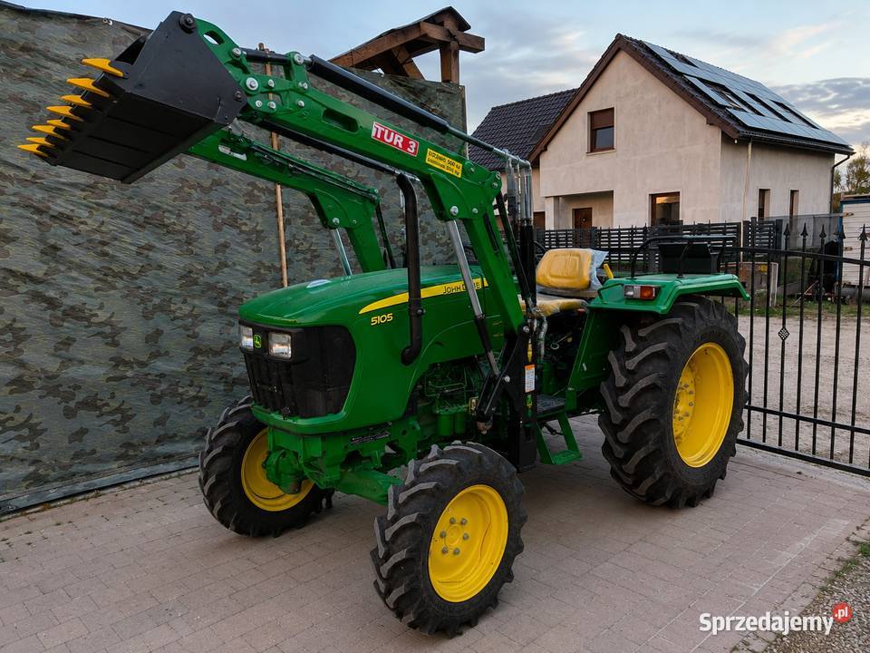 John Deere 5105 4x4 Komunalny troche wiekszy Wrocław