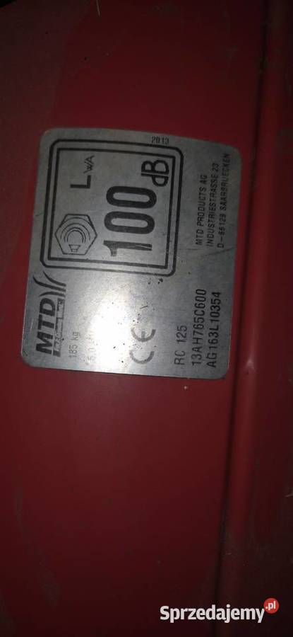 Traktorek do trawy Wolbrom