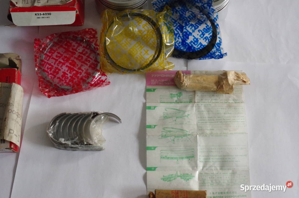 Toyota tłok pierścienie panewki Opole