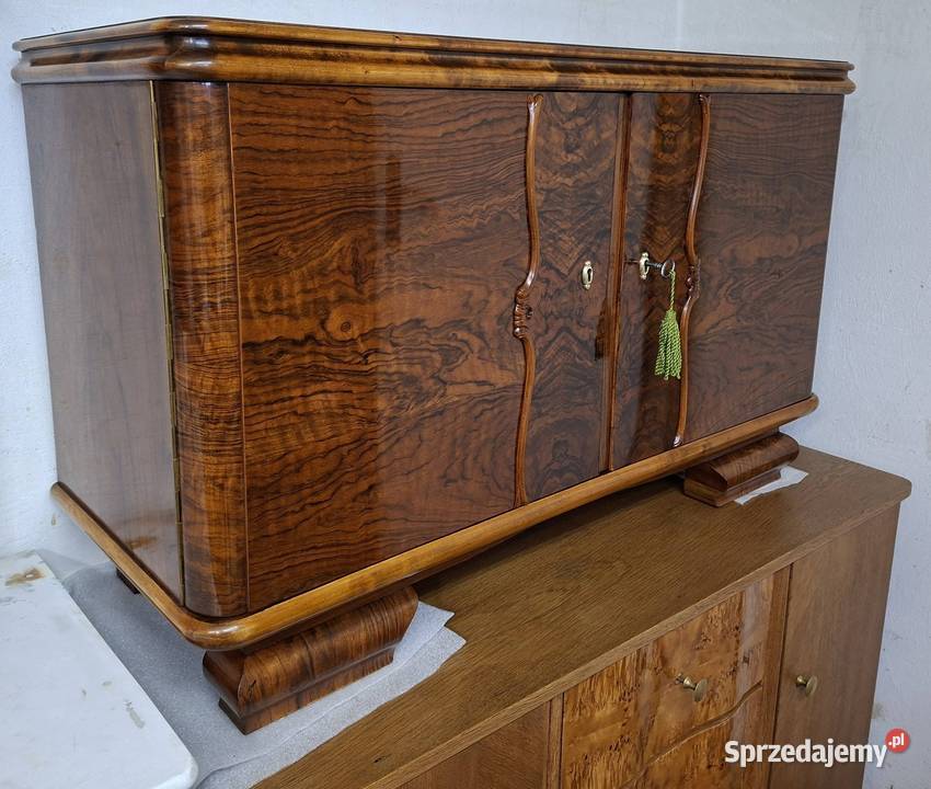 Szafka renowacji fornir orzechowy politura w Mirsk sprzedam