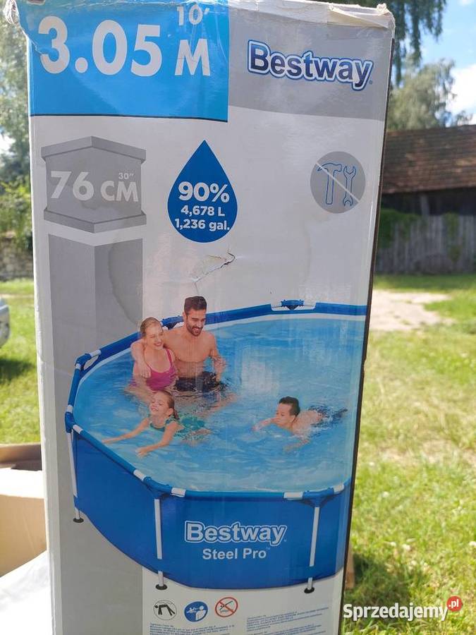 Basen ogrodowy stelażowy lubelskie Modliborzyce