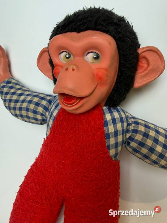 Małpka Jacko Mothercare 1960 r Unikat Kraków