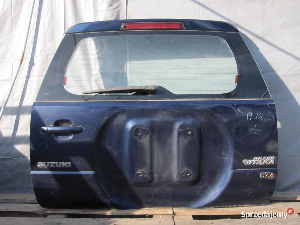 SUZUKI GRAND VITARA II LIFT 09r klapa tył osobowe