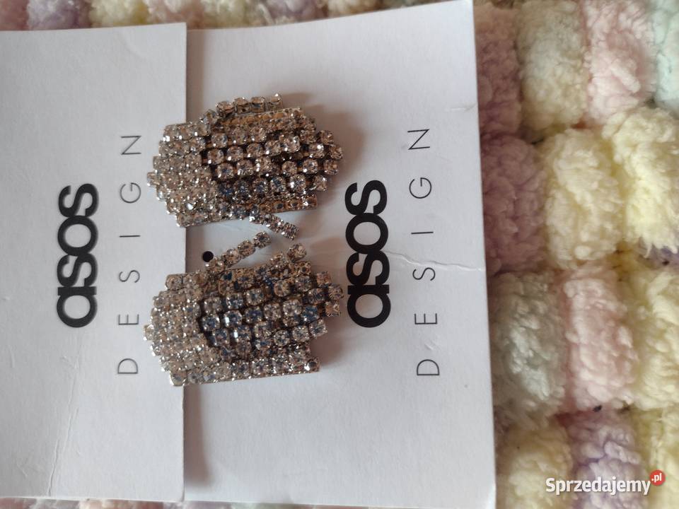 ASOS Bogato zdobione kolczyki wieczorowe z Kraków