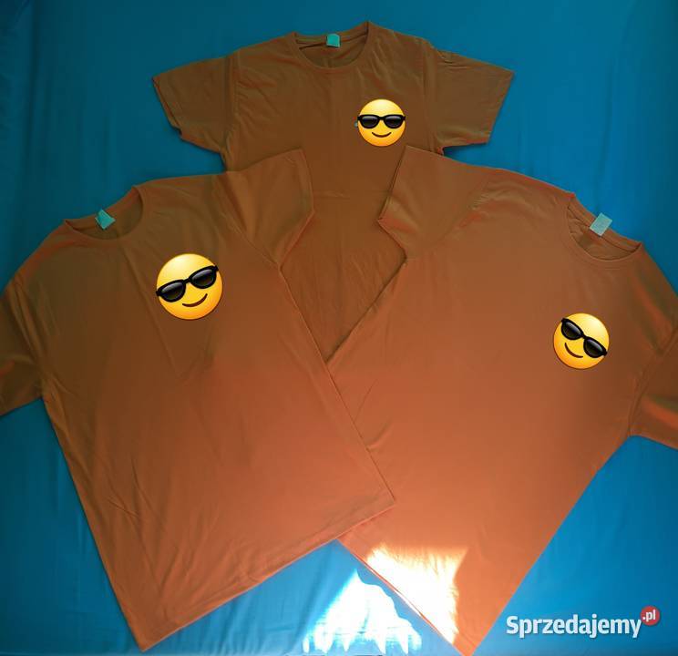 3 nowe koszulki z bawełny Rozmiar S Odzież codzienna