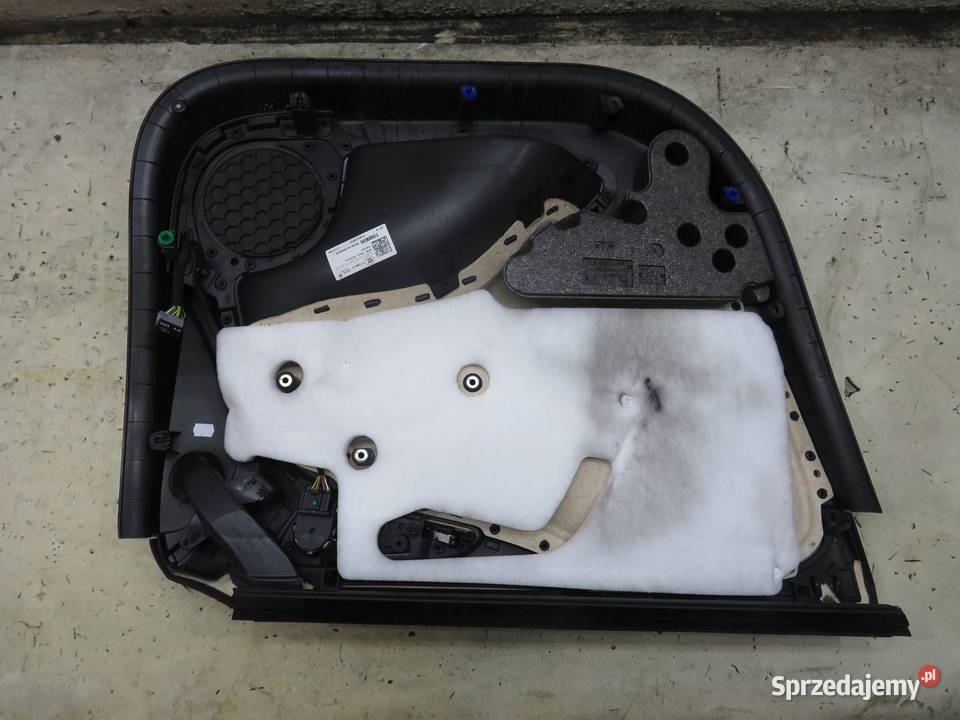 BOCZEK TAPICERKA DRZWI PRAWY PRZÓD SKÓRA ZAFIRA