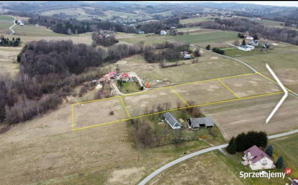 Działka budowlano inwestycyjna w Ryglicach Ryglice