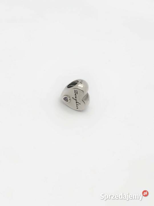 Srebrna zawieszka Charms pr 925 417g Serce Elbląg sprzedam