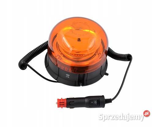 Lampa ostrzegawcza LED magnes 1224V 2 błyski Godzianów