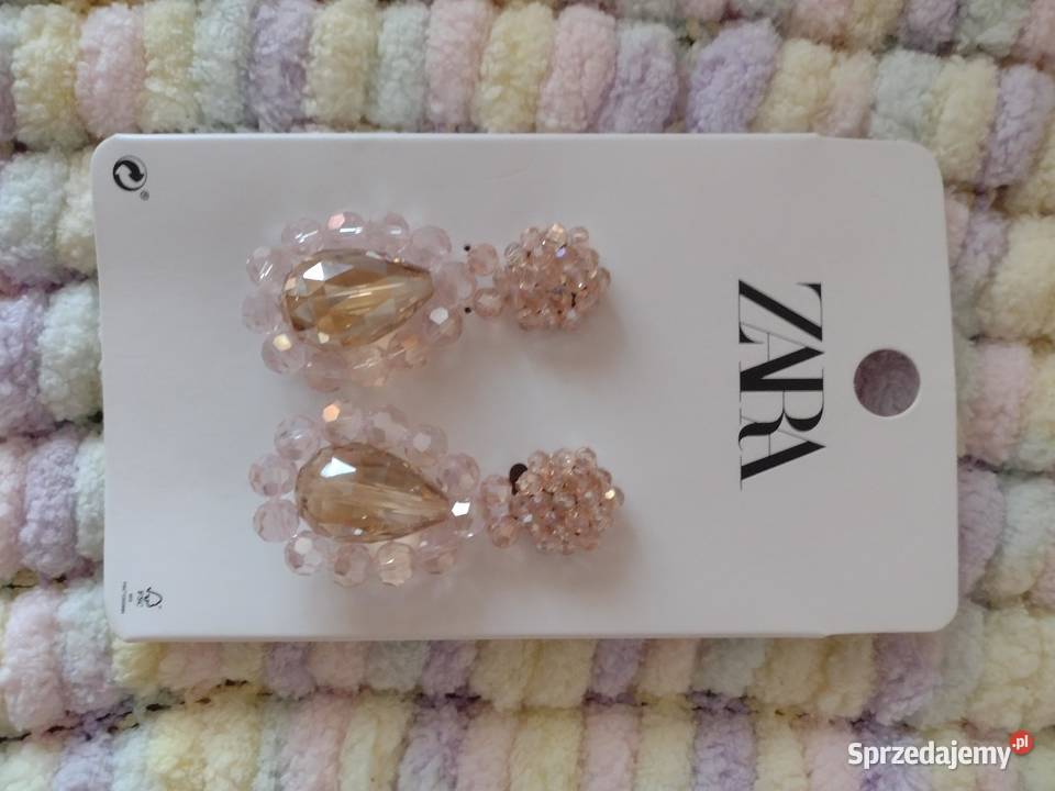 ZARA Wytworne kolczyki wieczorowe z MadrytuNOWE sprzedam