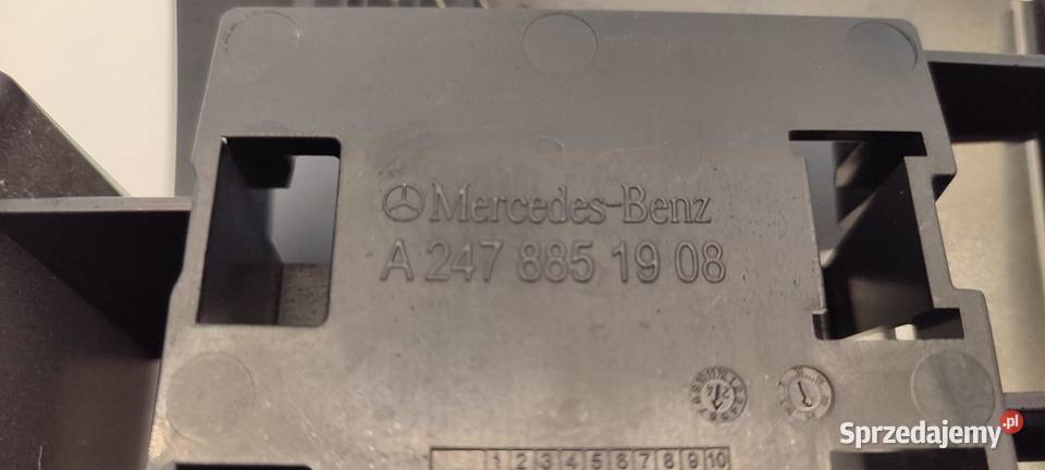 MERCEDES W247 MOCOWANIE RADARU PRAWY TYŁ Mocowania