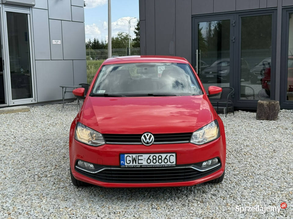 Volkswagen Polo 12 TSi BMT 90 2015r Salon 54 V dolnośląskie