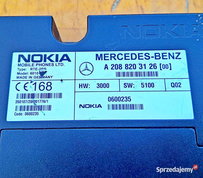 MERCEDES W208 W210 MODUŁ STEROWNIK TELEFONU Radom