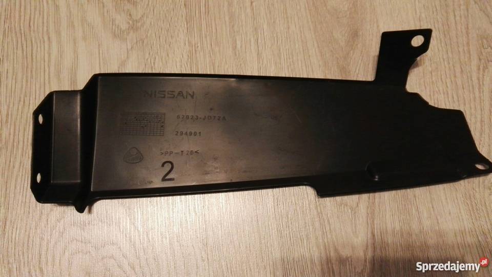 NISSAN QASHQAI OSŁONA CHŁODNIC KIEROWNICA Układ chłodzenia Międzychód