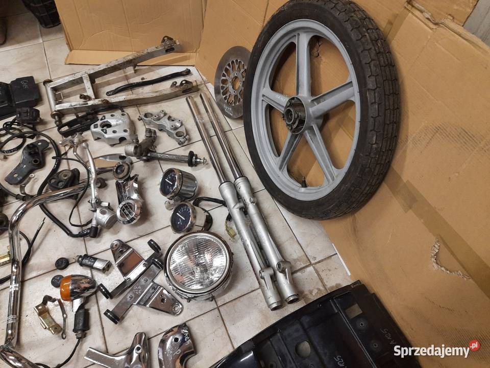 Hyosung GA 125 części cruise 1 koło oś lagi Jelenia Góra