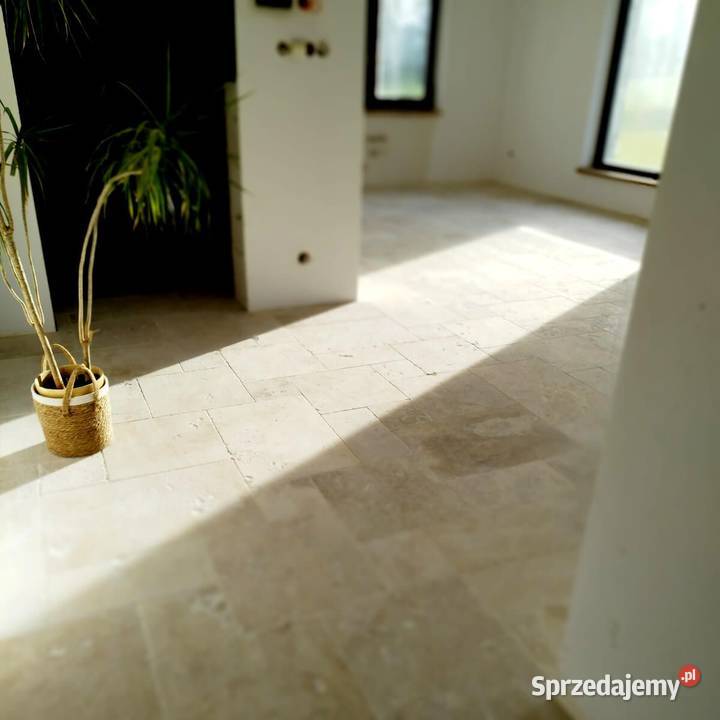 Płytki Trawertyn Classic Light bębnowany komplet pomorskie Gdynia