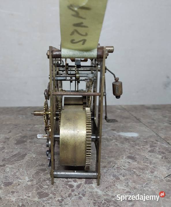 M152 Mechanizm starego zegara ściennego Gustav Antyki Tczew