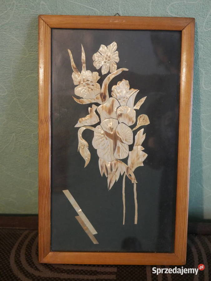 Kultowe obrazki epoki PRL u z prasowanej słomy Bydgoszcz