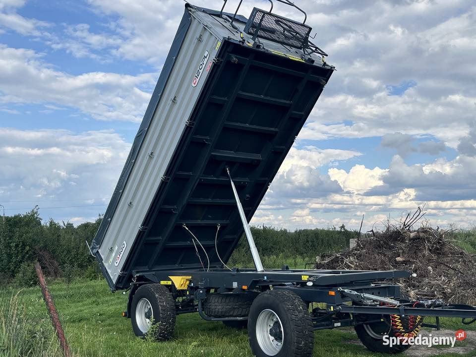 Metaltech CARGO D120 Przyczepa rolnicza nieuszkodzony Przyczepy rolnicze Przysucha
