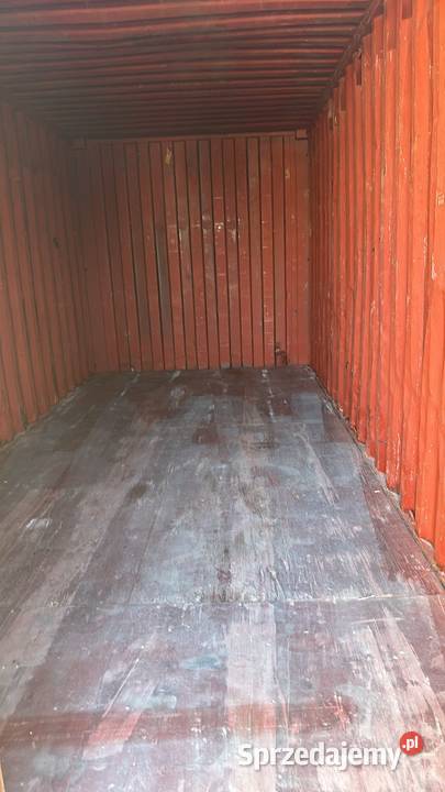 Kontenery 20DVDC transport na ternie woj